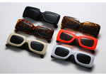 Load image into Gallery viewer, Rectangle Sunglasses Women Vintage
