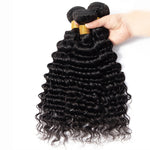 Load image into Gallery viewer, Brazilian Hair Deep Curly Hair Bundles 100% Natural Human
