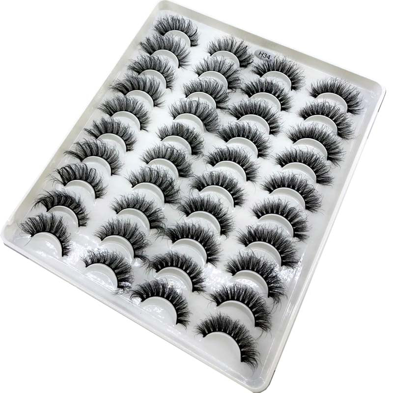 20 Pairs 18-25 mm 3d Mink Lashes