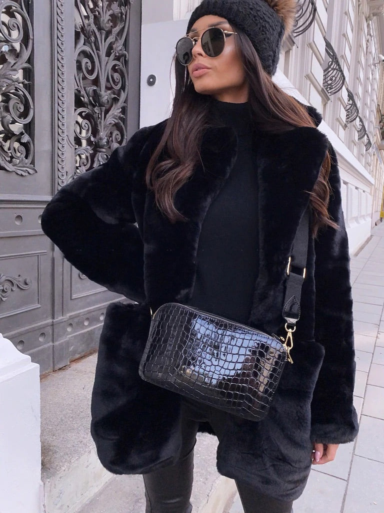 Winter Warm Faux Fur Coat