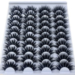 Load image into Gallery viewer, 20 Pairs 18-25 mm 3d Mink Lashes
