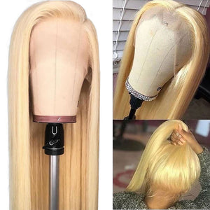 Blonde Lace Front Wig Human Hair