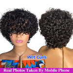 Load image into Gallery viewer, Pixie Cut Wig Human Hair Short Curly
