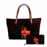 Load image into Gallery viewer, Handbag With Matching Wallet 2pc/set
