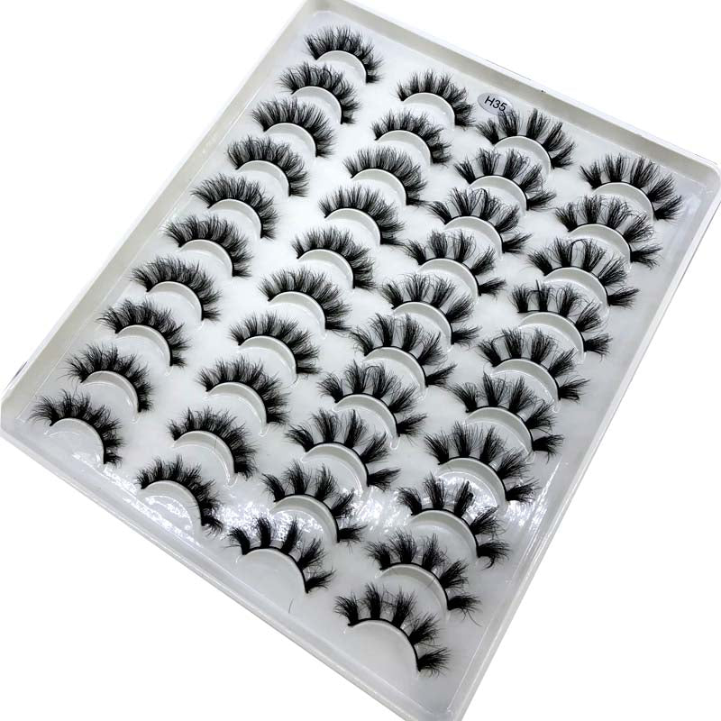 20 Pairs 18-25 mm 3d Mink Lashes