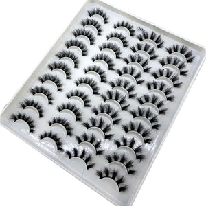 20 Pairs 18-25 mm 3d Mink Lashes