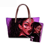 Load image into Gallery viewer, Handbag With Matching Wallet 2pc/set
