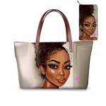 Load image into Gallery viewer, Handbag &amp; Wallet 2pc/set
