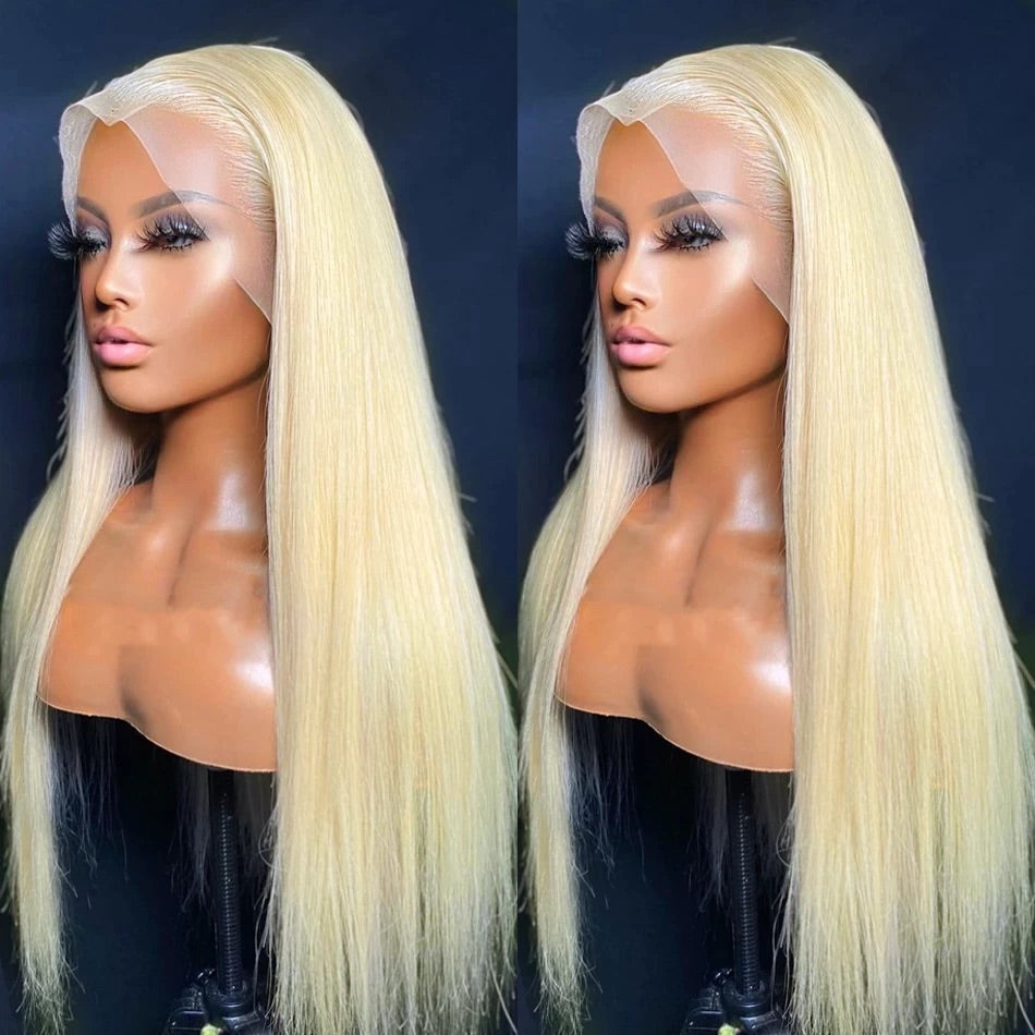 613 Honey Blonde Lace Front Wig Human Hair