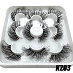 Load image into Gallery viewer, False Eyelashes Cat-Eye Fluffy Faux Mink Lashes 8D
