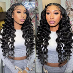 Load image into Gallery viewer, Loose Deep Wave Bundles Peruvian Human Hair Bundles 1/3/4 PCS
