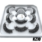 Load image into Gallery viewer, False Eyelashes Cat-Eye Fluffy Faux Mink Lashes 8D
