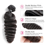 Load image into Gallery viewer, Loose Deep Wave Bundles Peruvian Human Hair Bundles 1/3/4 PCS
