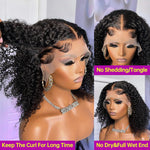 Load image into Gallery viewer, Jerry Curly Short Bob Wigs Lace Frontal Human Hair Wigs
