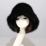 Load image into Gallery viewer, Winter Warm Faux Fur Bucket Hats
