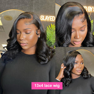 Body Wave Lace Frontal Bob Wig