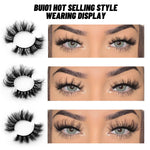 Load image into Gallery viewer, False Eyelashes Cat-Eye Fluffy Faux Mink Lashes 8D
