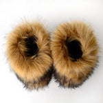 Load image into Gallery viewer, Winter Fluffy Faux Fox Fur Boots
