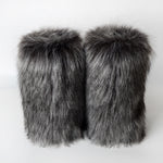 Load image into Gallery viewer, Winter Fluffy Faux Fox Fur Boots
