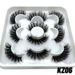 Load image into Gallery viewer, False Eyelashes Cat-Eye Fluffy Faux Mink Lashes 8D
