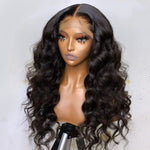 Load image into Gallery viewer, Loose Deep Wave  Transparent Lace Frontal Wig Human Hair Pre Plucked
