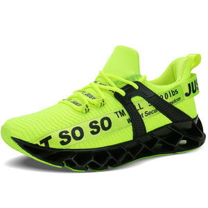 Fluorescent Green Tennis Shoes