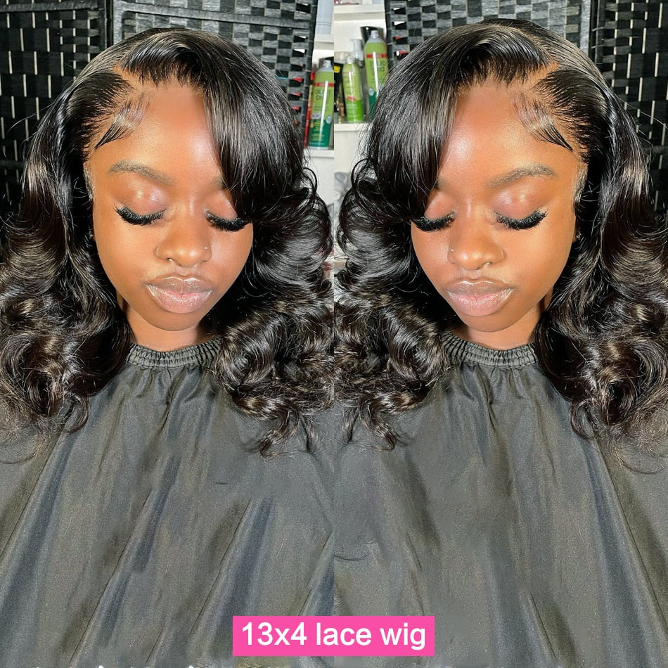 Body Wave Lace Frontal Bob Wig