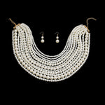 Load image into Gallery viewer, Cream Pearl 12 Strand Necklace
