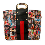 Load image into Gallery viewer, Obama Magazine Print Handbag
