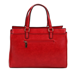 Red Stripe Tiger Handbag