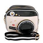 Load image into Gallery viewer, Camera Vegan Leather Fanny Pack or Cross Body Bag
