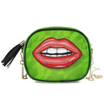 Load image into Gallery viewer, Chain bags for Woman! Sexy Red Lips High Quality Fashion PU Leather.
