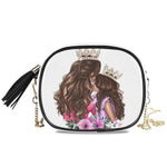 Load image into Gallery viewer, Bag Handbag Chain Super Mama Mom Girls Crossbody Bag.
