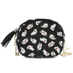 Load image into Gallery viewer, Chain crossbody Bags Nurse Pattern.
