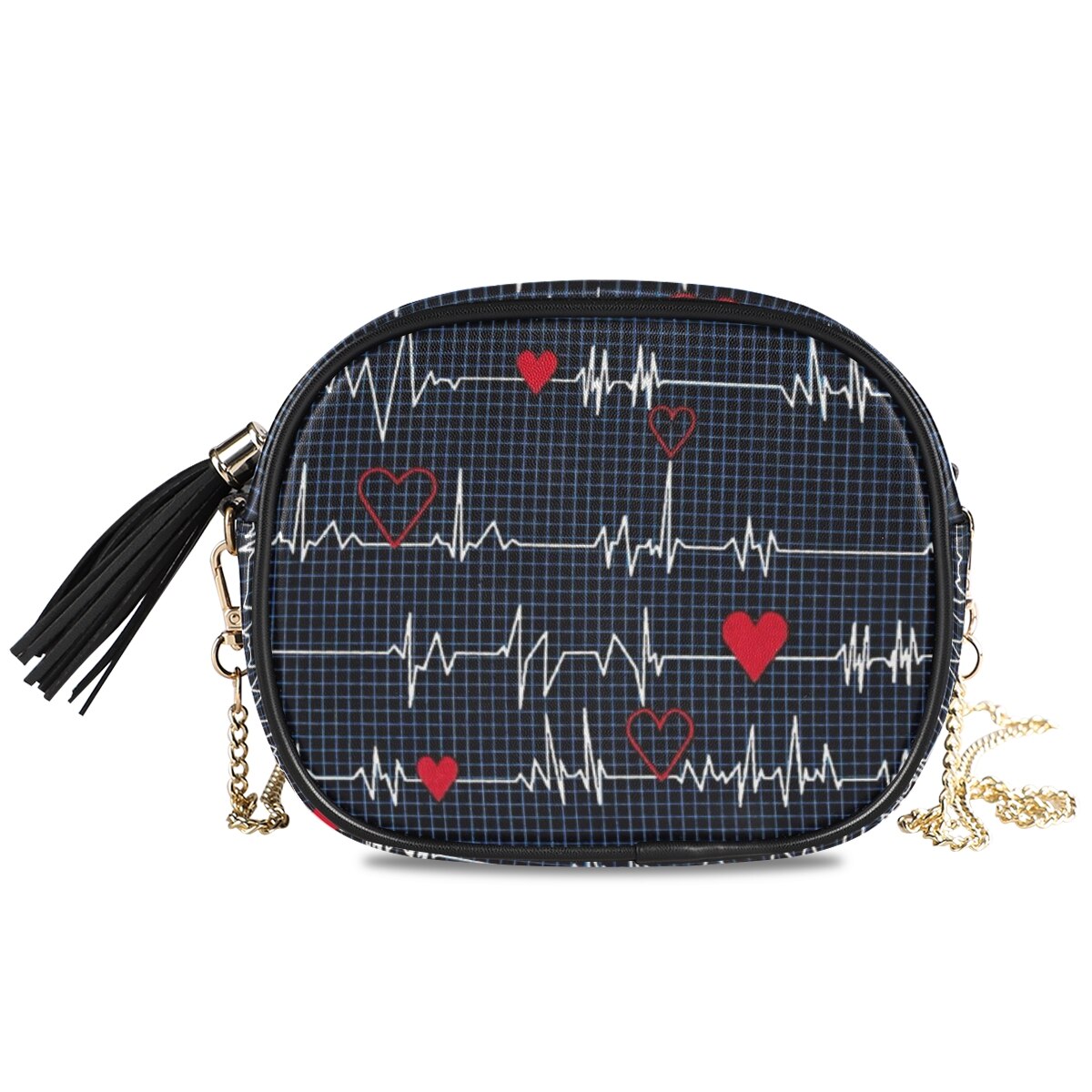 Chain crossbody Bags Nurse Pattern.