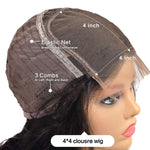 Load image into Gallery viewer, Short Bob Wig Transparent Lace Front Human Hair
