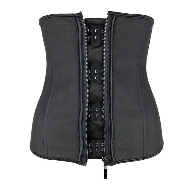 Latex Waist Trainer Body Shaper Corsets with Zipper