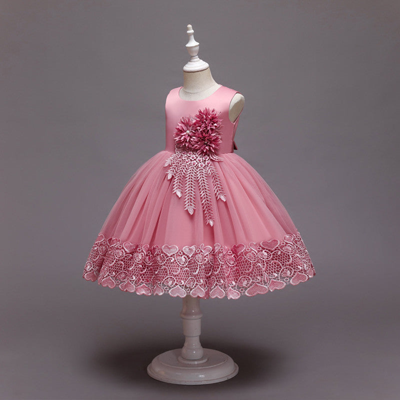 Vintage Flower Girls Dress