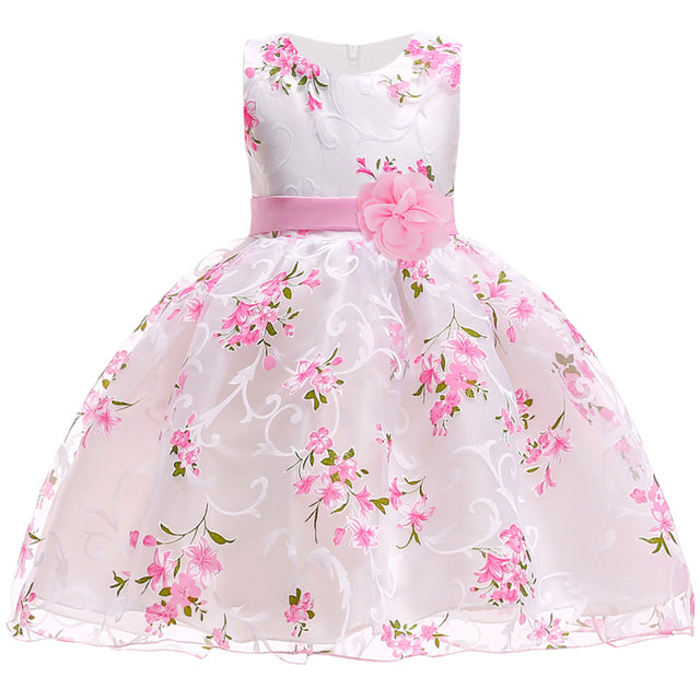 Vintage Flower Girls Dress