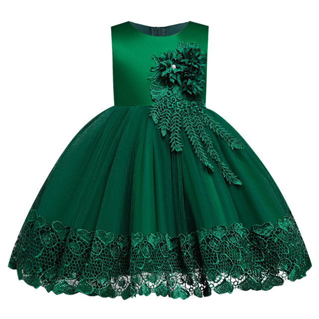 Vintage Flower Girls Dress