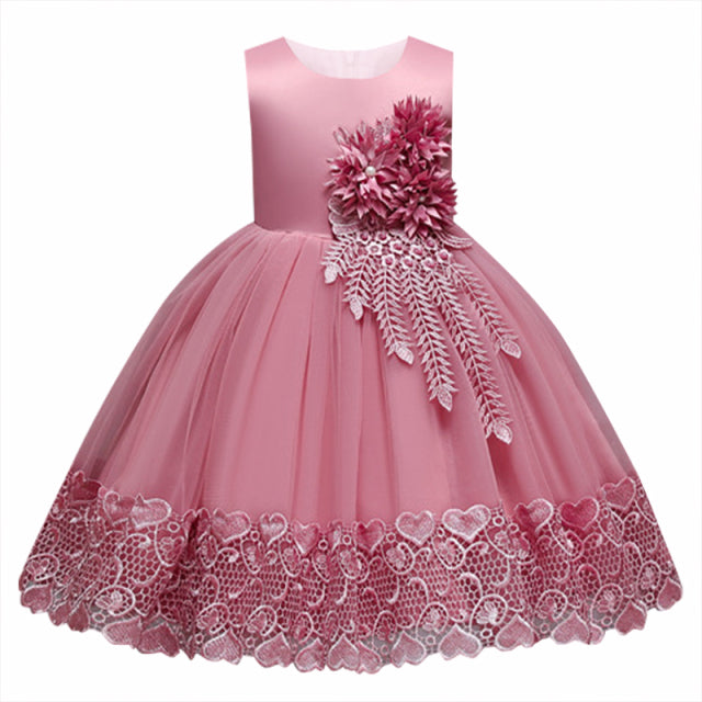 Vintage Flower Girls Dress