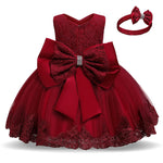 Load image into Gallery viewer, Lace Dresses Kids Flower Elegant
