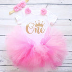 Load image into Gallery viewer, 1 Year Baby Girl Clothes Unicorn Party Set
