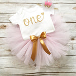 Load image into Gallery viewer, 1 Year Baby Girl Clothes Unicorn Party Set
