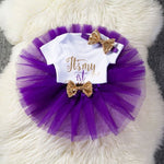 Load image into Gallery viewer, 1 Year Baby Girl Clothes Unicorn Party Set
