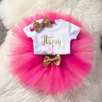 Load image into Gallery viewer, 1 Year Baby Girl Clothes Unicorn Party Set
