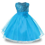 Load image into Gallery viewer, Party dress sequins Sleeveless For Girls
