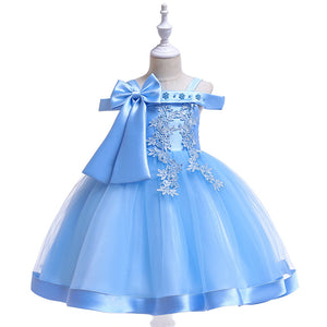 Embroidery Silk Princess Dress